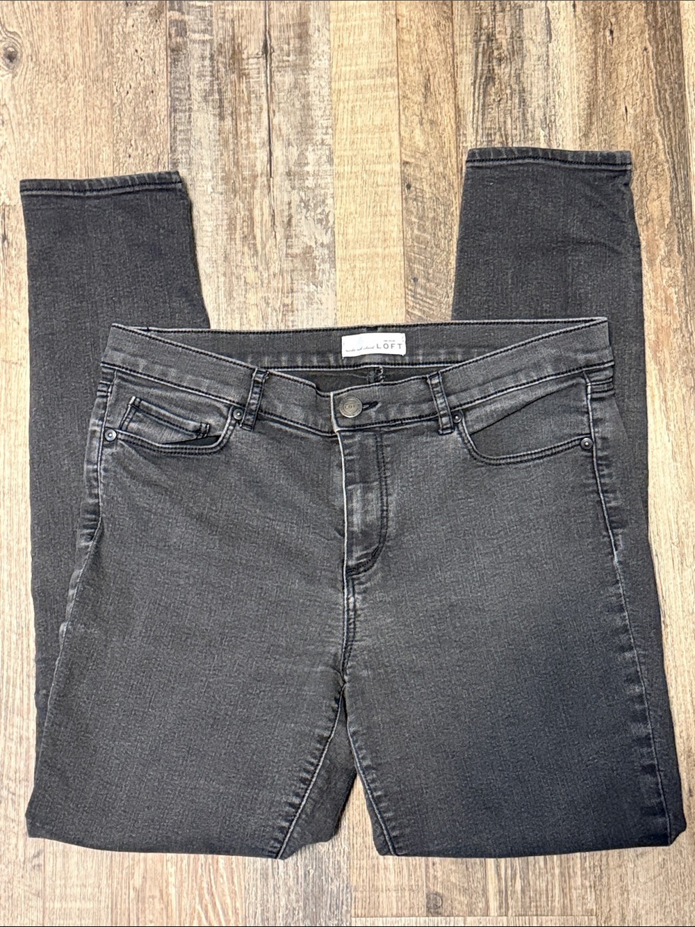 Loft Black Skinny Jeans Women’s Size 10 30